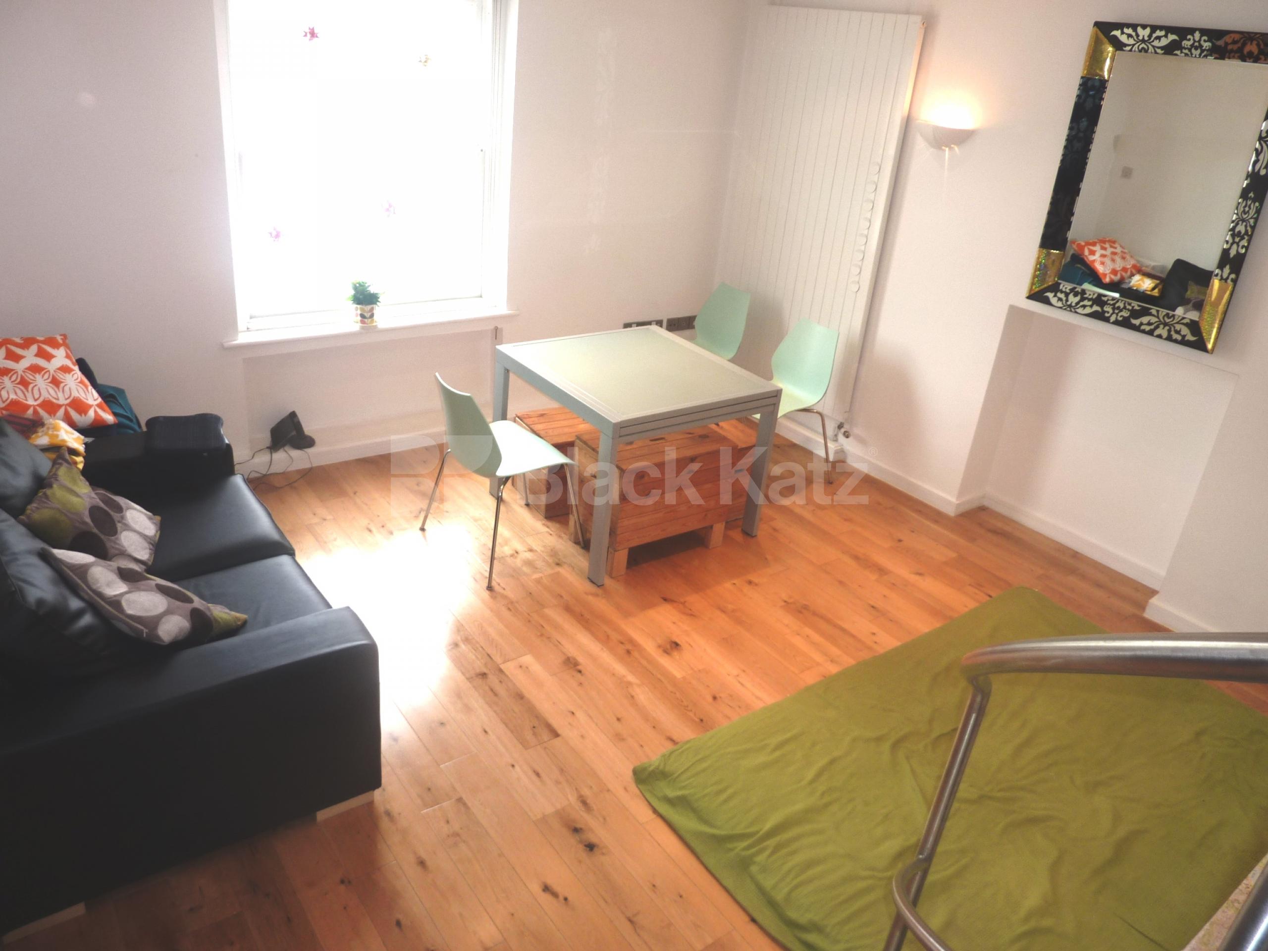 			NEW INSTRUCTION! AVAIL 02/02/19, 1 Bedroom, 1 bath, 1 reception Flat			 Royal College Street, CAMDEN NW1